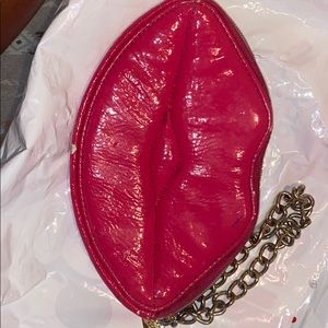 Betsey Johnson Lips Clutch